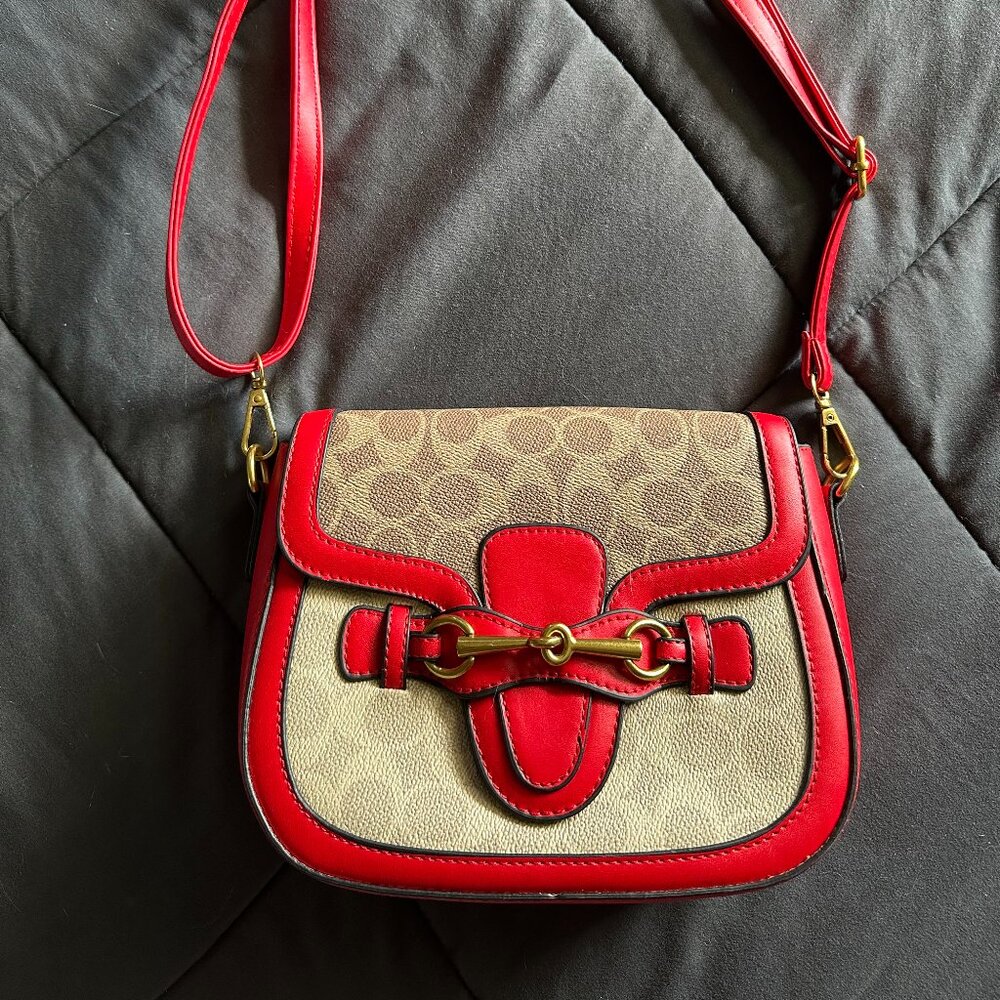 Small Red Shoulder Bag